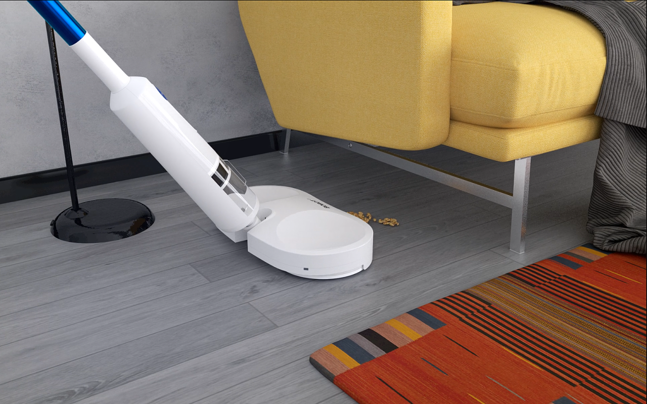 電動拖把產品建模與動畫制作的完整流程